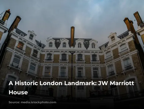 A Historic London Landmark: JW Marriott Grosvenor House