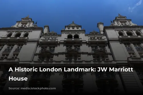 A Historic London Landmark: JW Marriott Grosvenor House