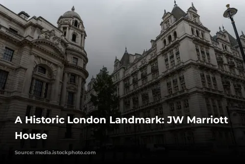 A Historic London Landmark: JW Marriott Grosvenor House