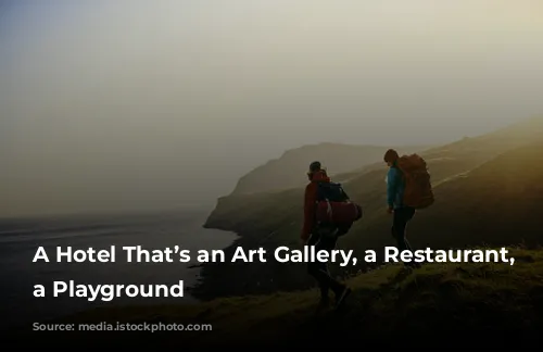 A Hotel That’s an Art Gallery, a Restaurant, and a Playground