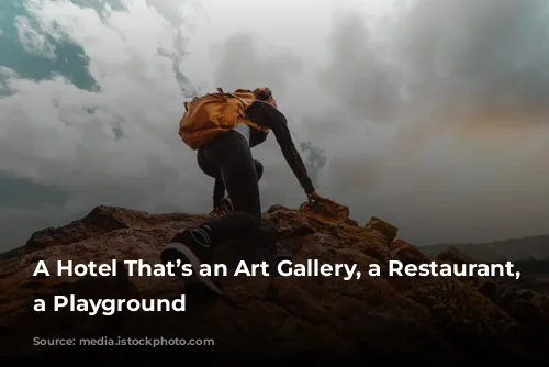 A Hotel That’s an Art Gallery, a Restaurant, and a Playground