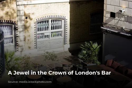 A Jewel in the Crown of London's Bar Scene