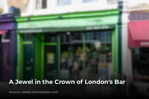 A Jewel in the Crown of London's Bar Scene