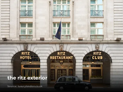 the ritz exterior