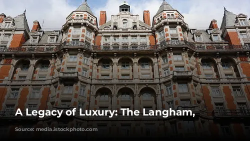 A Legacy of Luxury: The Langham, London