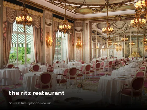 the ritz restaurant