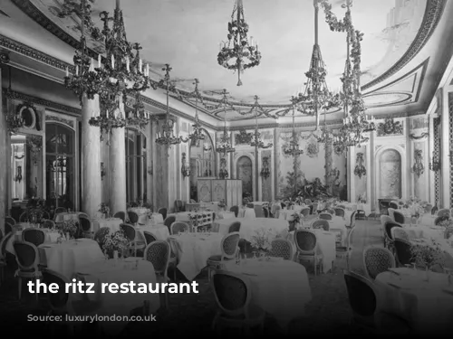 the ritz restaurant