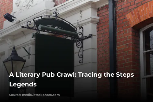 A Literary Pub Crawl: Tracing the Steps of Legends