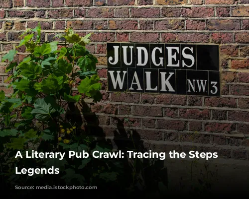 A Literary Pub Crawl: Tracing the Steps of Legends