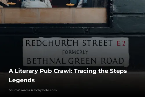 A Literary Pub Crawl: Tracing the Steps of Legends