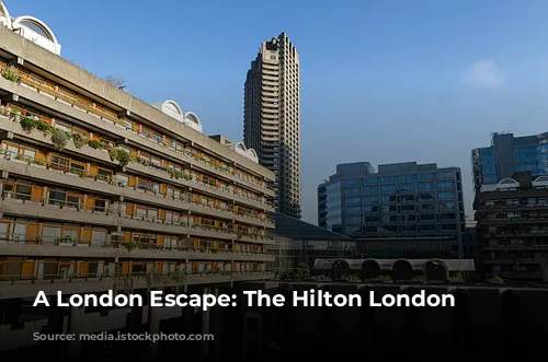 A London Escape: The Hilton London Metropole