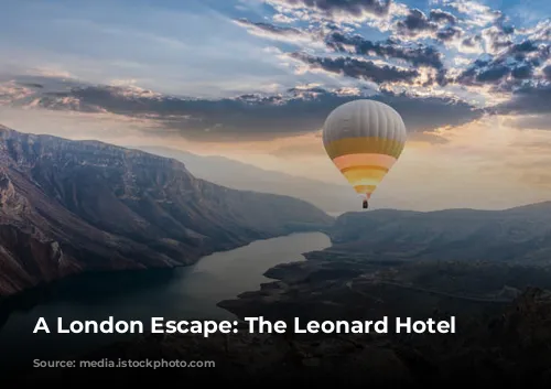 A London Escape: The Leonard Hotel