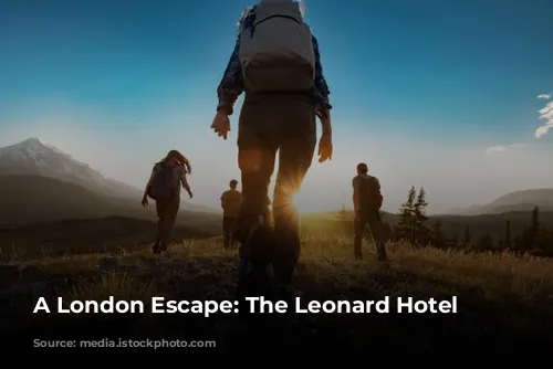 A London Escape: The Leonard Hotel