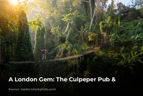 A London Gem: The Culpeper Pub & Hotel