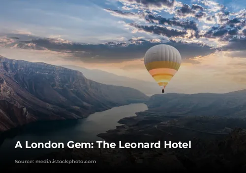 A London Gem: The Leonard Hotel