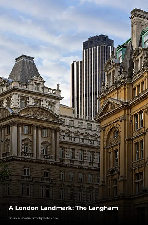 A London Landmark: The Langham Hotel