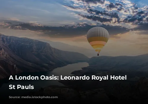 A London Oasis: Leonardo Royal Hotel London St Pauls