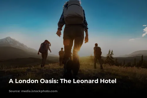 A London Oasis: The Leonard Hotel