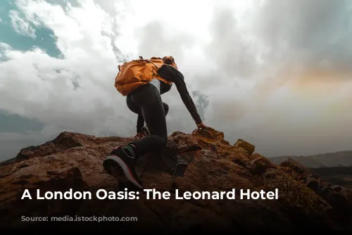 A London Oasis: The Leonard Hotel