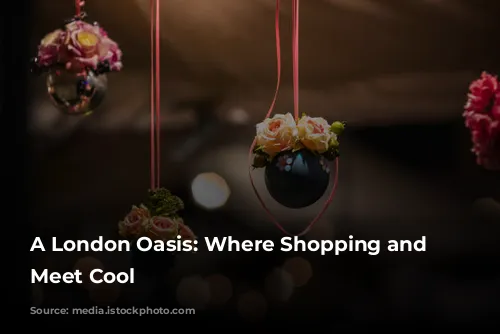 A London Oasis: Where Shopping and Food Meet Cool