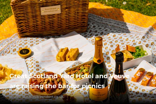 Great Scotland Yard Hotel and Veuve Clicquot are raising the bar for picnics