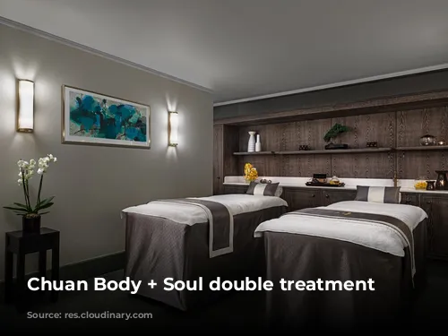 Chuan Body + Soul double treatment room