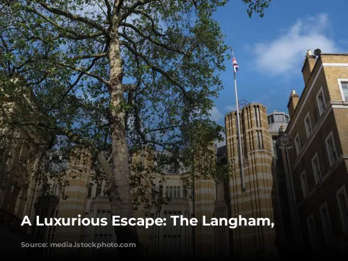 A Luxurious Escape: The Langham, London