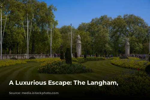 A Luxurious Escape: The Langham, London