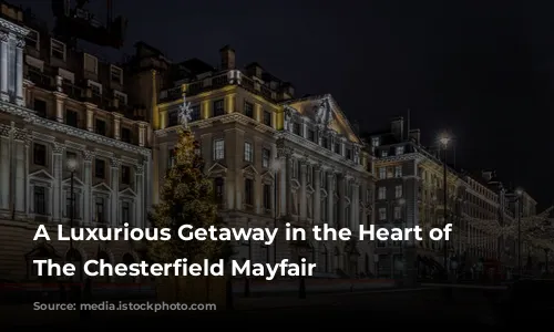 A Luxurious Getaway in the Heart of London: The Chesterfield Mayfair