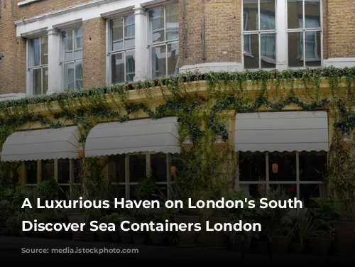 A Luxurious Haven on London's South Bank: Discover Sea Containers London