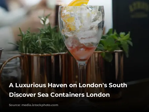 A Luxurious Haven on London's South Bank: Discover Sea Containers London