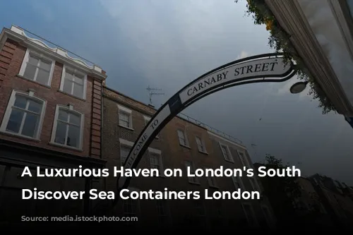 A Luxurious Haven on London's South Bank: Discover Sea Containers London