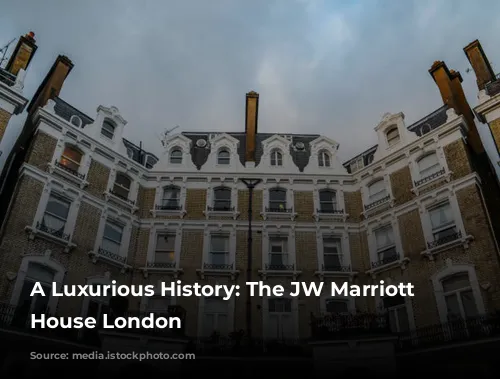 A Luxurious History: The JW Marriott Grosvenor House London