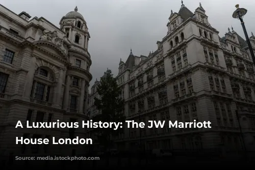 A Luxurious History: The JW Marriott Grosvenor House London