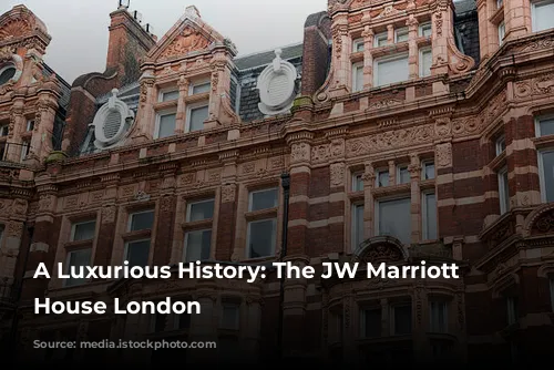 A Luxurious History: The JW Marriott Grosvenor House London