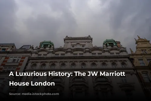 A Luxurious History: The JW Marriott Grosvenor House London