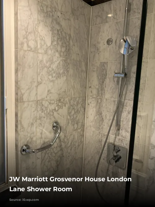 JW Marriott Grosvenor House London Park Lane Shower Room 