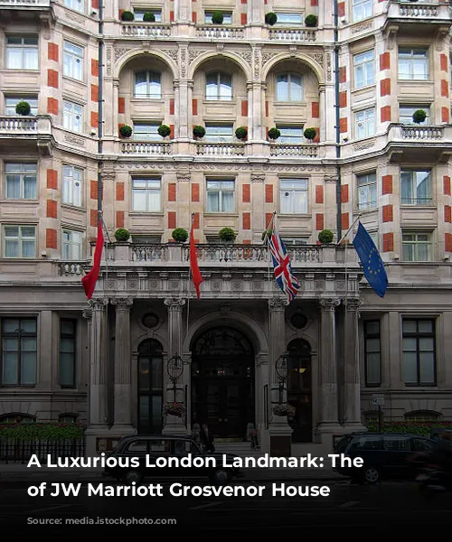 A Luxurious London Landmark: The Story of JW Marriott Grosvenor House