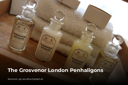 The Grosvenor London Penhaligons Toiletries