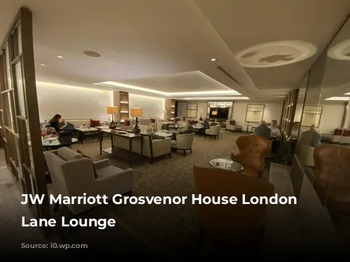 JW Marriott Grosvenor House London Park Lane Lounge 