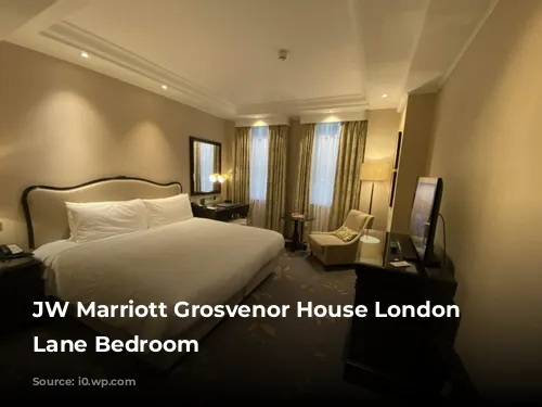 JW Marriott Grosvenor House London Park Lane Bedroom