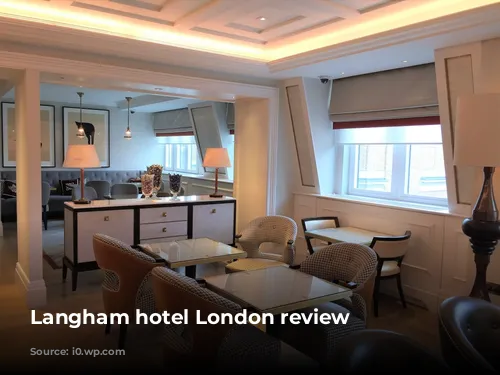 Langham hotel London review