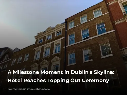 A Milestone Moment in Dublin's Skyline: citizenM Hotel Reaches Topping Out Ceremony