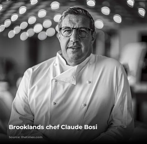 Brooklands chef Claude Bosi