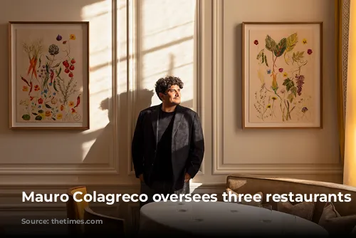 Mauro Colagreco oversees three restaurants