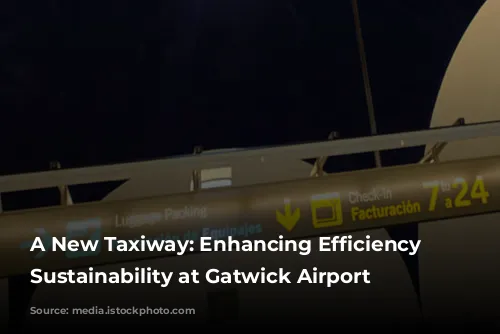 A New Taxiway: Enhancing Efficiency and Sustainability at Gatwick Airport