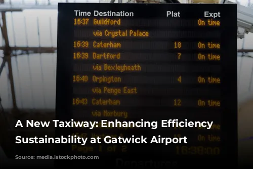 A New Taxiway: Enhancing Efficiency and Sustainability at Gatwick Airport