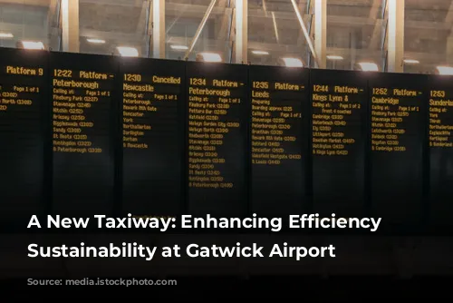 A New Taxiway: Enhancing Efficiency and Sustainability at Gatwick Airport