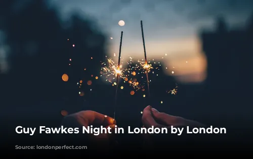 Guy Fawkes Night in London by London Perfect 