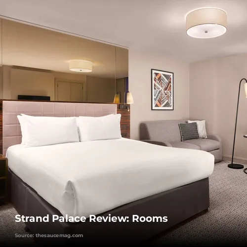 Strand Palace Review: Rooms